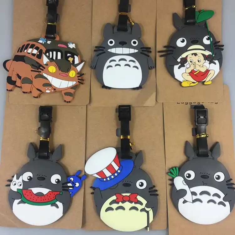 totoro luggage tag