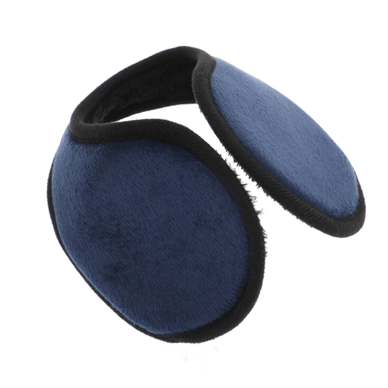 1Pc Black/Coffee/Gray/Navy Blue Earmuff Apparel Accessories Unisex Earmuff Winter Ear Muff Wrap Band Ear Warmer Earlap Gift