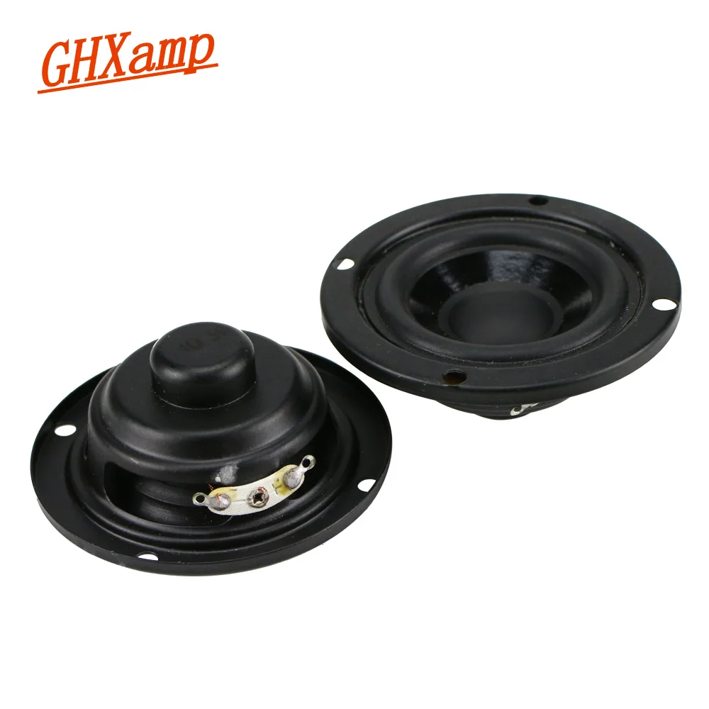 

GHXAMP 2.5 inch Full Range Speaker Unit Neodymium 4ohm 5W Bluetooth Speaker DIY Loudspeaker For Laptop Speakers 2PCS