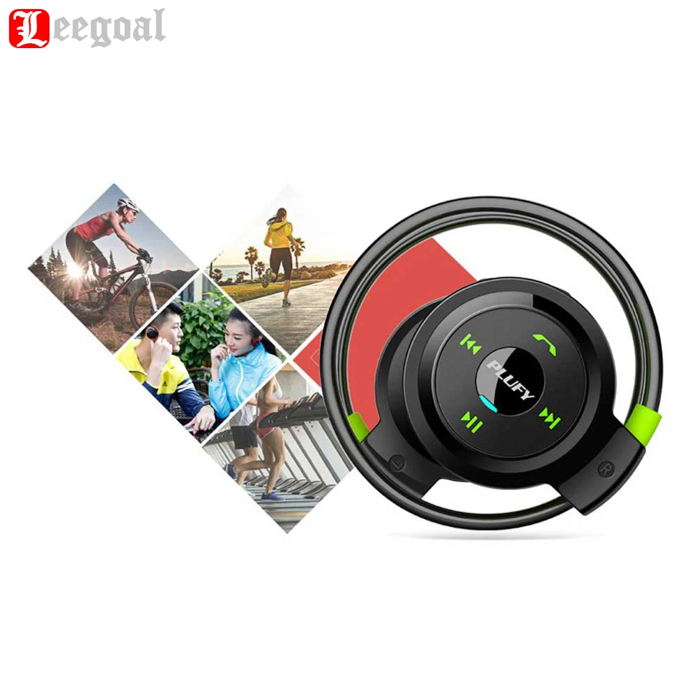 LEEGOAL Bluetooth 4.1 Stereo Earphone Wireless Sports Headphones Running Sweatproof Headset Support SD Card FM Radio With Mic |