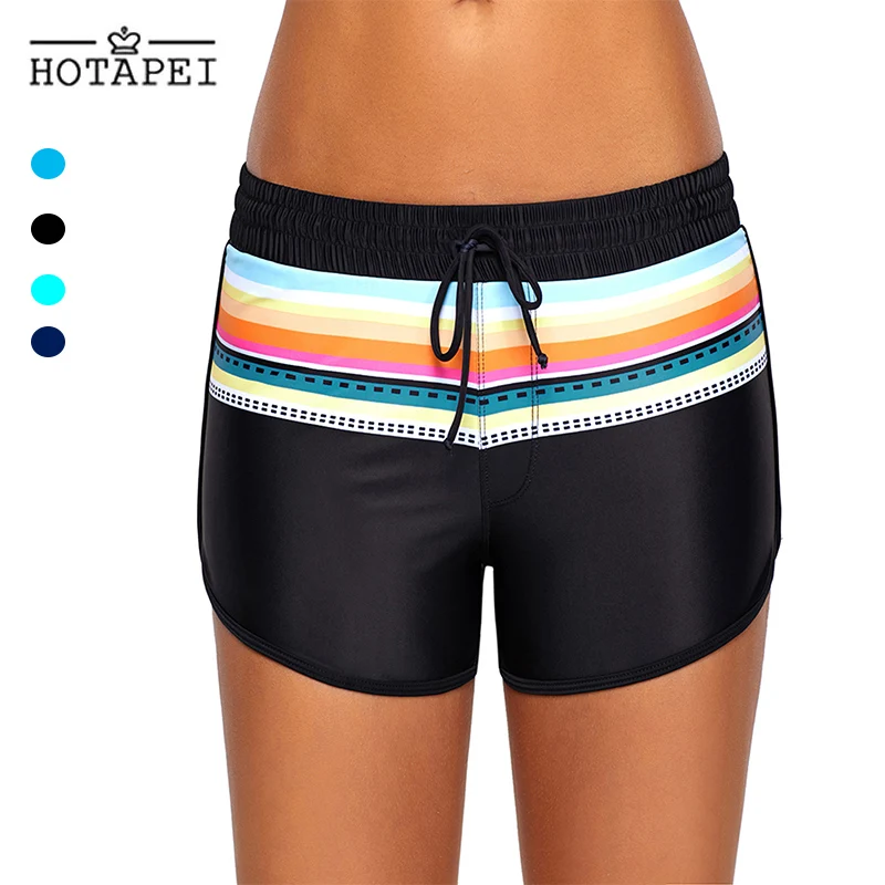 Hotapei جديد إمرأة مجلس السراويل مخطط طباعة الأسود الرباط السروال السباحة L410571 الاستحمام الشاطئ تصفح برايا العرق ركض سيدة Hotapei جديد إمرأة مجلس السراويل مخطط طباعة الأسود الرباط السروال السباحة L410571 الاستحمام الشاطئ تصفح برايا العرق ركض سيدة