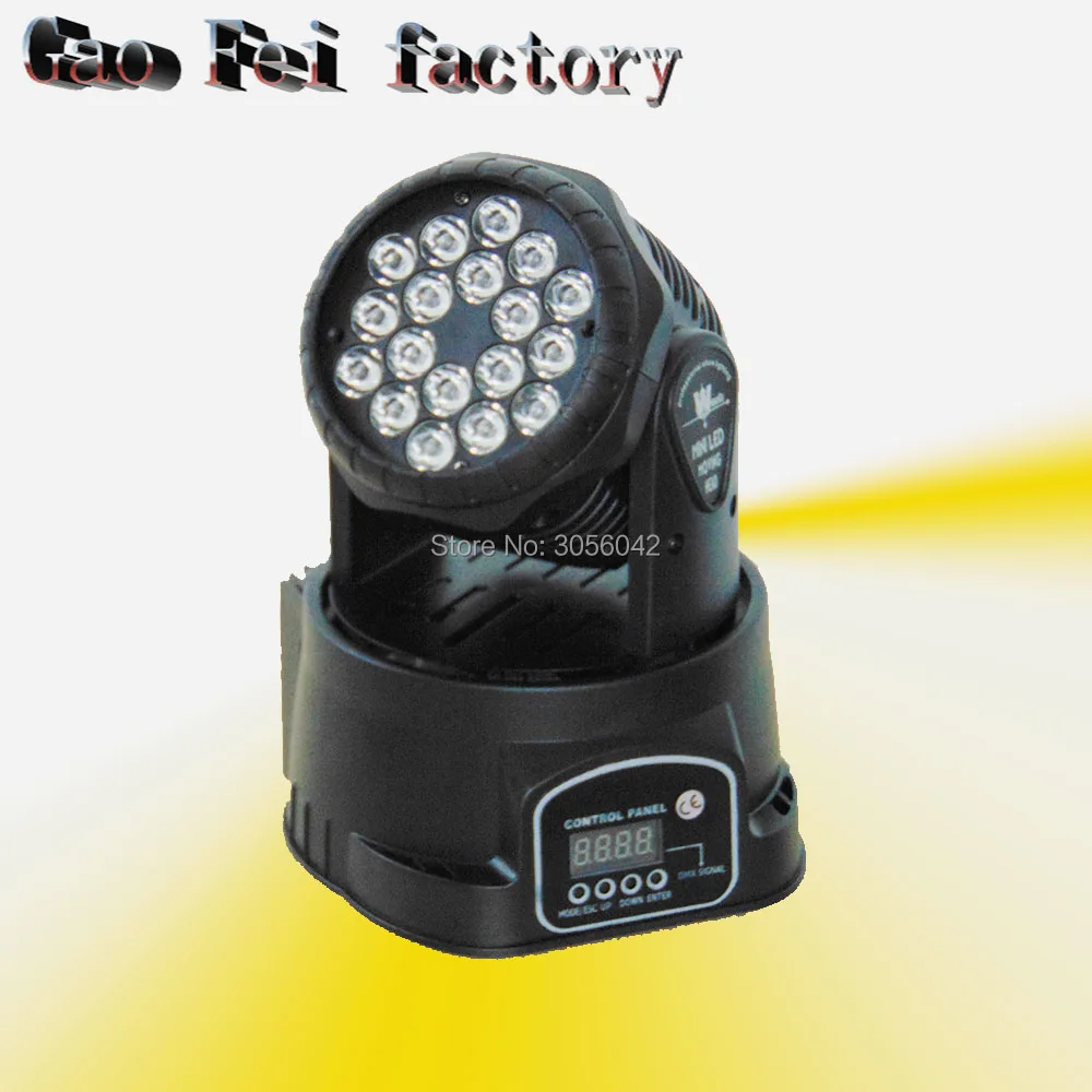 

18x3w RGB Wash DMX512 Moving Head Light Professional DJ Stage