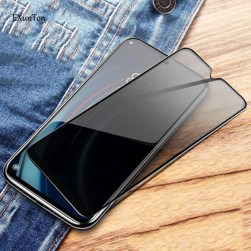 EXUNTON для Vivo V11 Pro Z3 Z3i X23 X21S Y93 Y97 Y93S Y95 IQOO антишпионская защитная пленка из закаленного стекла