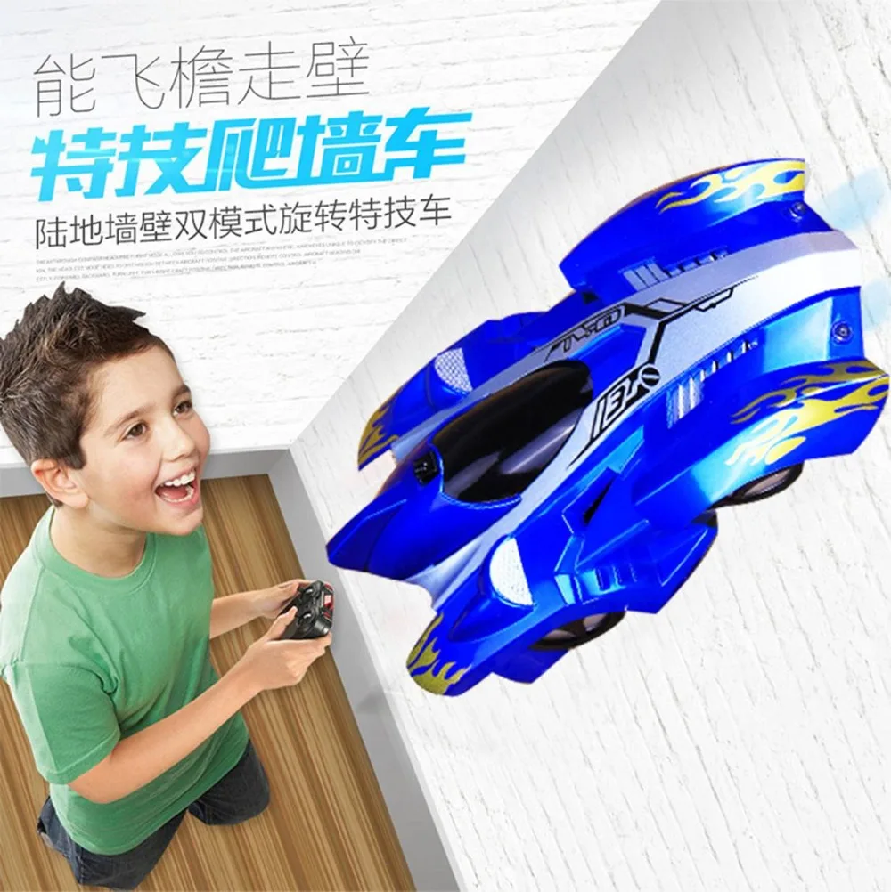 Children s toys electric remote control wall climbing font b car b font wireless electric remote