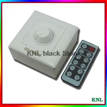 

LED 12-key IR Infrared remote Dimmer, led controller for light brightness control, DC12-24V, Constant Current 350mA