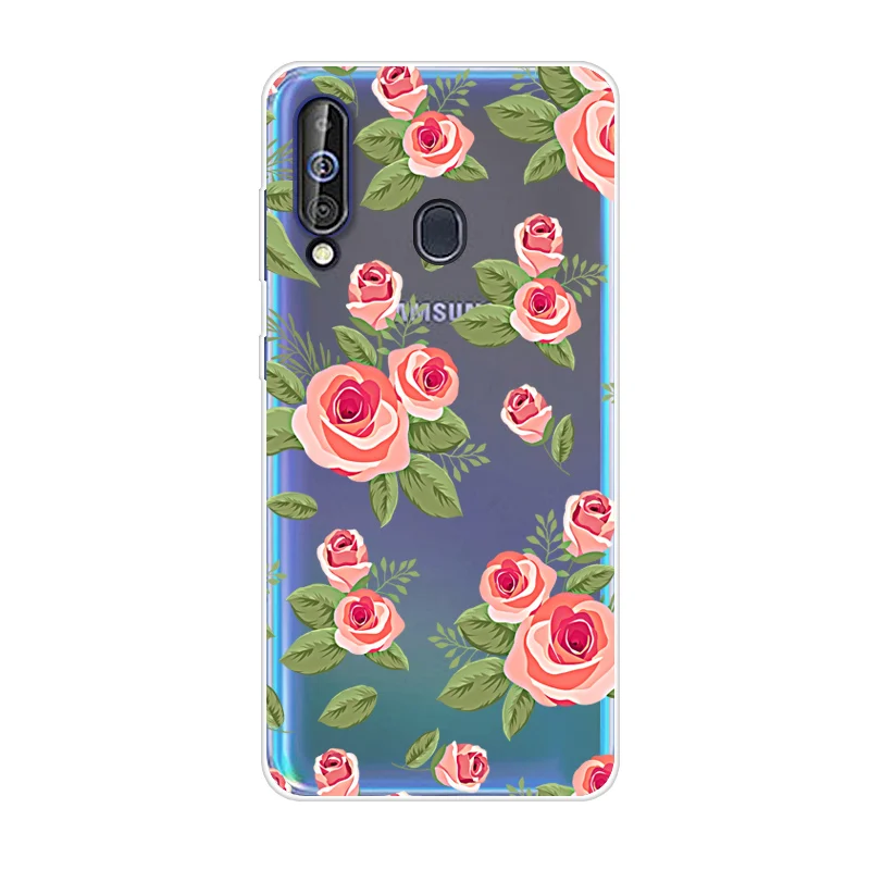 For Samsung A60 Case 6.3'' Slim Transparent Flowers Cactus Soft TPU Back Cover For Samsung Galaxy A60 Silicon Phone Cases A 60 For Samsung A60 Case 6.3'' Slim Transparent Flowers Cactus Soft TPU Back Cover For Samsung Galaxy A60 Silicon Phone Cases A 60
