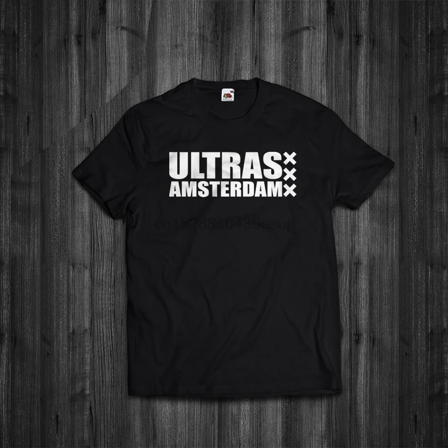 

T Shirt Ultras Amsterdam Ajax Soccer Football Supporters Tee