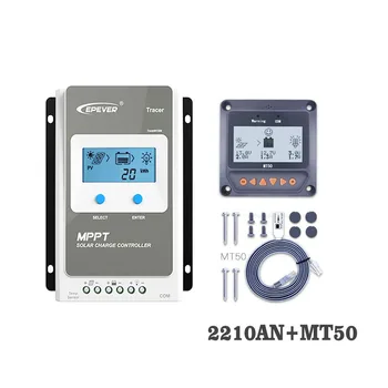 

Tracer2210AN 20A MPPT Solar Panel Charge cell battery charger control 2210AN 2210A with MT50 Remote Meter LCD Display