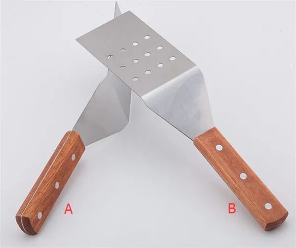 Нержавеющая сталь толстая плоская лопатка стейк хватающая лопатка для торта Блинный инструмент