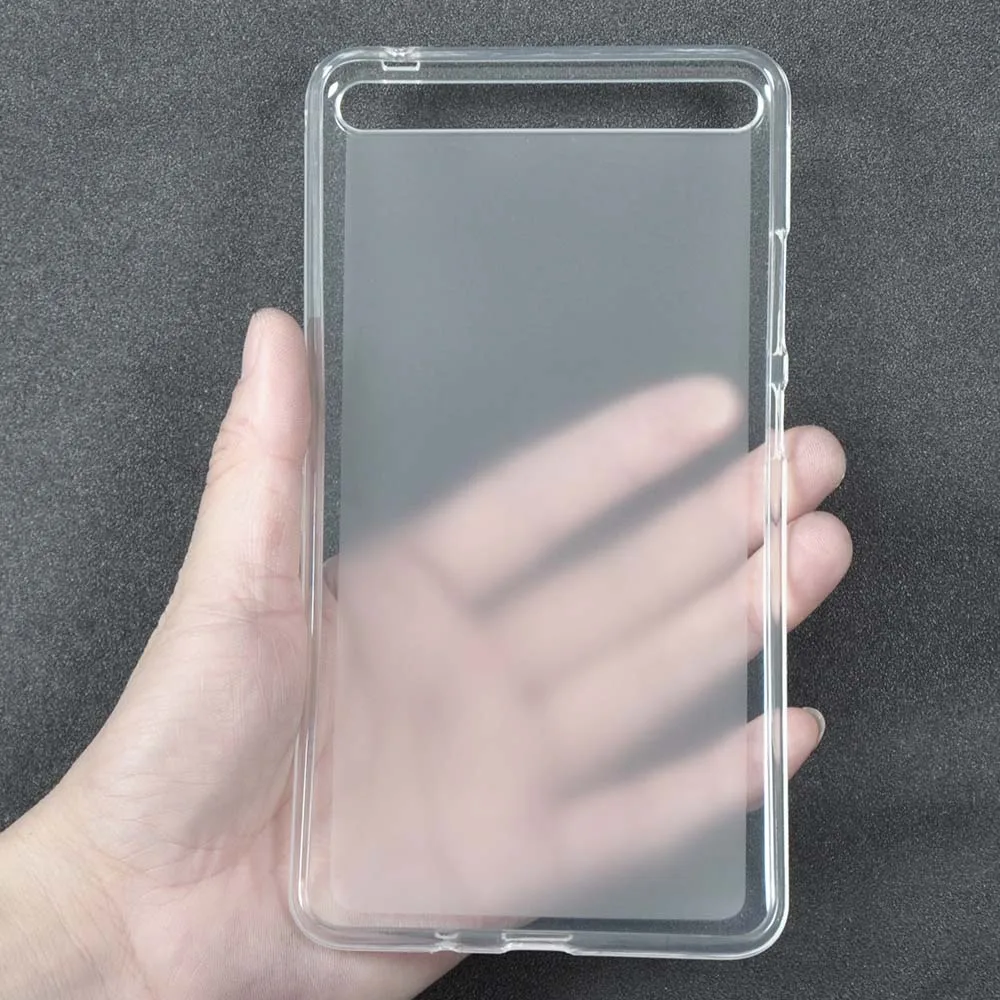 

For Lenovo PHAB Plus Back Case Soft TPU Cover Capa for Lenovo PHAB Plus PB1-770N PB1-770M PB1-770 6.8inch Tablet Case+Stylus Pen