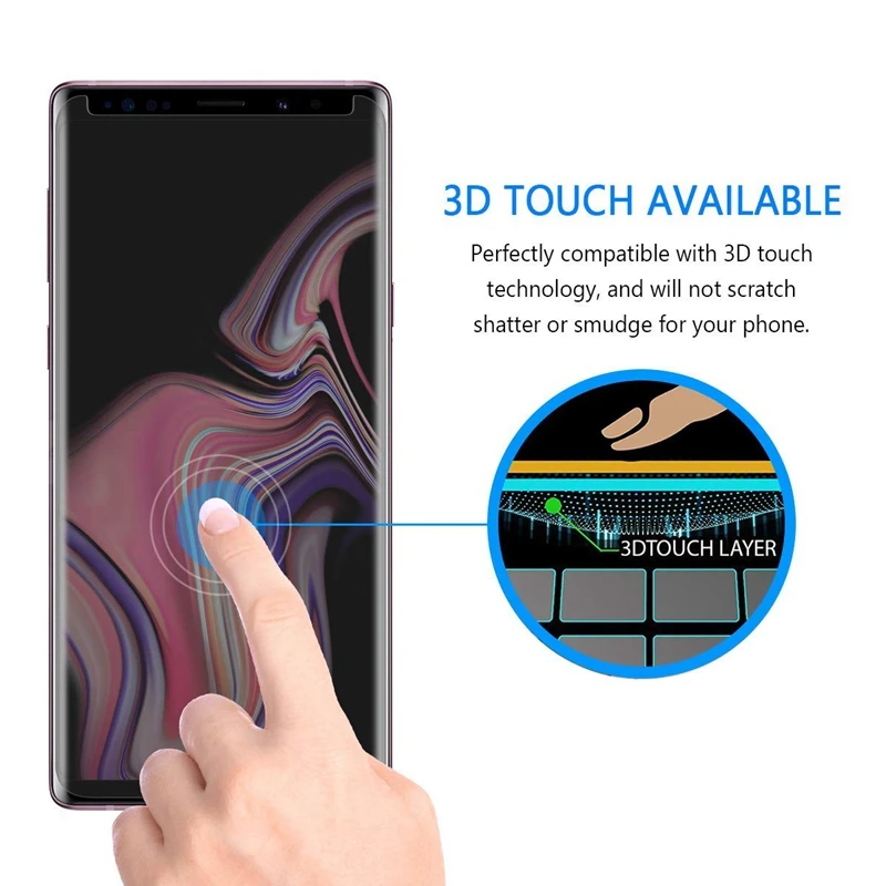 Acespower полное покрытие экрана протектор для samsung Galaxy S10 S9 S8 Note 8 9 10 Pro секретное надежное закаленное стекло больше свяжитесь с нами