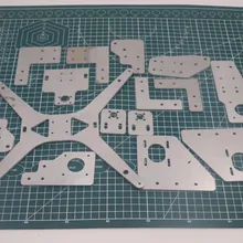 1 шт. Тарантул/HE3D пластина двойная ось Z линейная рейка версия алюминиевая рама обновленный комплект для 3D тарантула 3d принтер