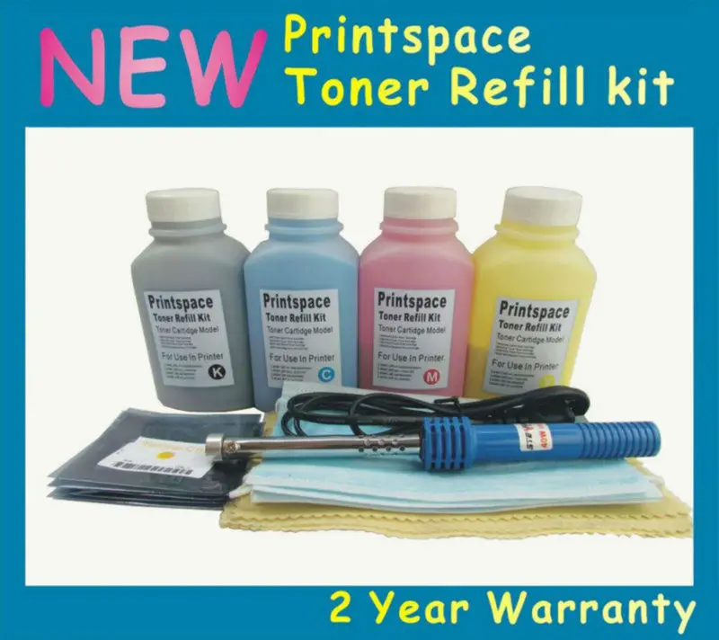 4x NON-OEM Заправка картриджей Kit + чипы Совместимо для epson aculaser C2800 C2800N C2800DN C2800DTN