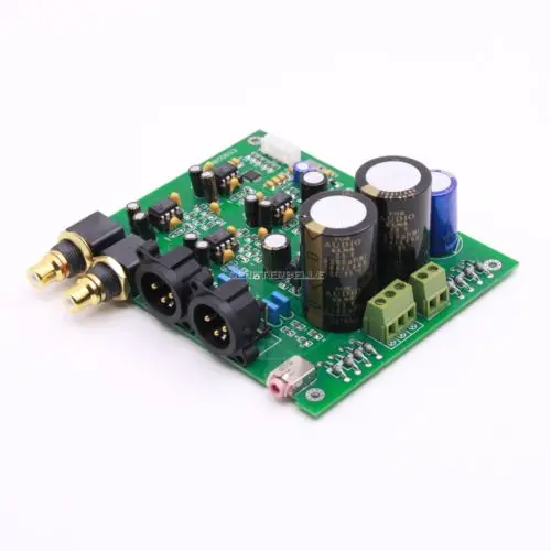 New ES9028Q2M I2S Input Decoders ES9028Q2M DAC Balance XLR Output Finished Board
