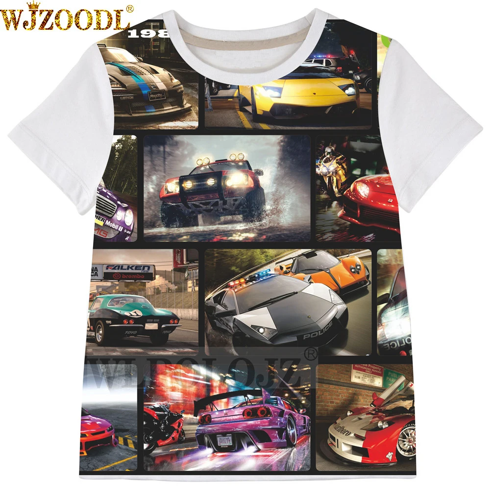 

boys t shir CARS New children clohes summer syle s fashion baby op kids clohing