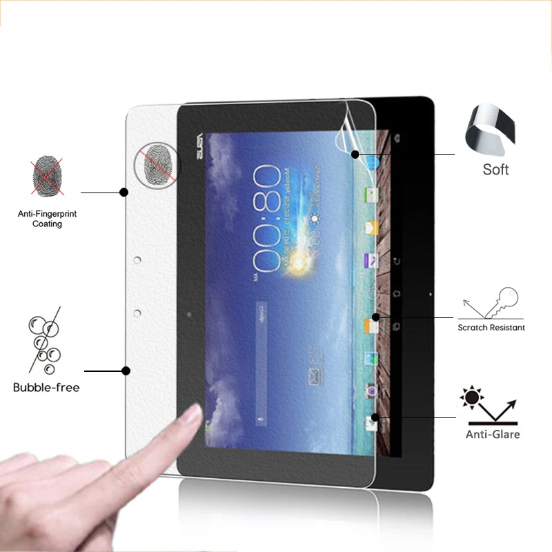 

Front Anti-Glare screen protector matte film For Asus TF700T TF701 TF701T 10.1" tablet anti-fingerprint matte protective films