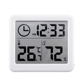 

Multifunction Optimized Ultra-thin Simple LCD Digital Hygrometer Thermometer Electronic Energy-saving Temperature Accurate