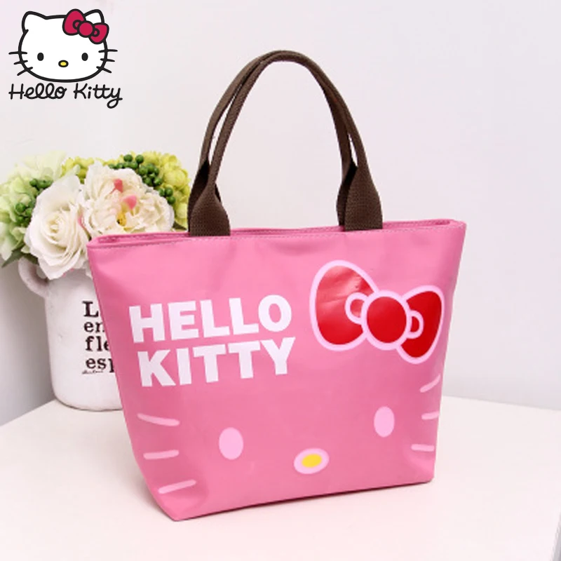 Женская косметичка с рисунком Hello Kitty милый плюшевый рюкзак для путешествий