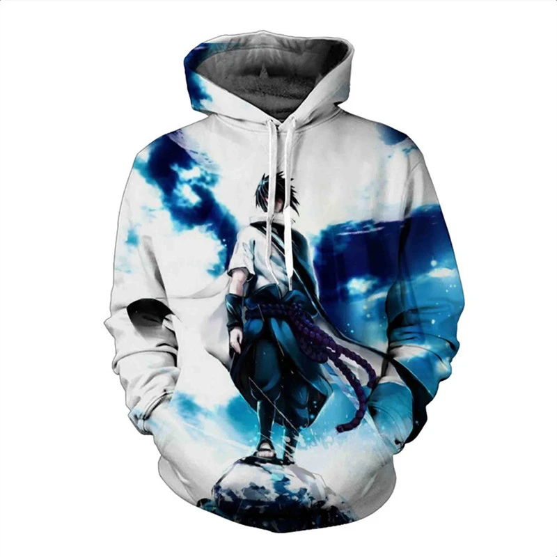New Cartoon Print Sweatshirts Men Hipster 3d Anime Naruto Sasuke Cool Hoodies Male Long Sleeve Outerwear Pullovers Anime Jacket Sweatshirt Men Cool Hoodiescool Hoodie Jackets Aliexpress