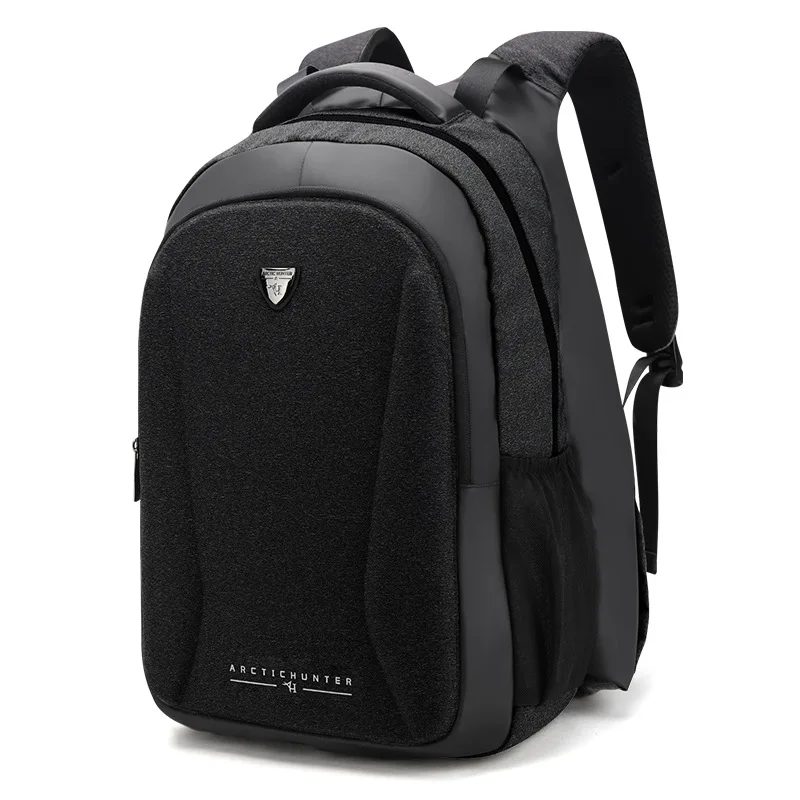 

Men's business casual polyester vertical laptop bag Large-capacity travel multi-function heating backpack