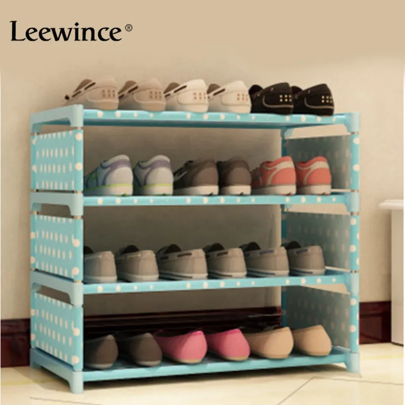 Leewince, простые обувные шкафы, железная работа, многослойная сборка обувной стойки с современным простым пылезащитным обувным шкафом высотой 50 см