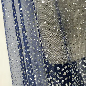 

Shiny sequins bronzing cloth mesh point gradient drilling hot hot fabric costume dress wedding dress