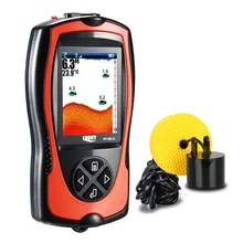 Lucky fishing finder FF1108-1CT fishing fish in english Wired sensor fishfinder 45 degrees sonar fish lur echo sonunder lcd lucky wireless fish finder sonar fishfinder 40m depth range ocean lake sea fishing ffw1108 1 echo sounder for fishing in russian