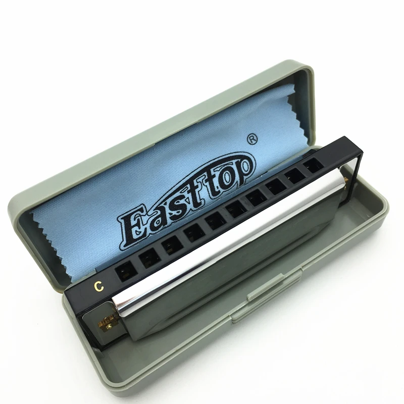 T10 3 Губная гармошка Easttop 10 Hole C Key Gaita De Boca Diatonica Armonica Музыкальные инструменты Mouth Ogan