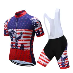 2017 Pro Team Велоспорт Трикотажные кофта для велоспорта Ciclismo велосипедная одежда быстросохнущая Для мужчин летняя одежда комплект Ропа де Ciclismo