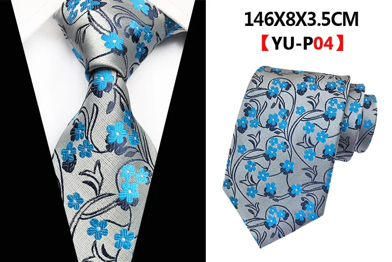 Модный Роскошный мужской галстук 8 см шелковые галстуки жаккардовые Тканые Классические Галстуки для мужчин формальные деловые Свадебные Галстуки для жениха