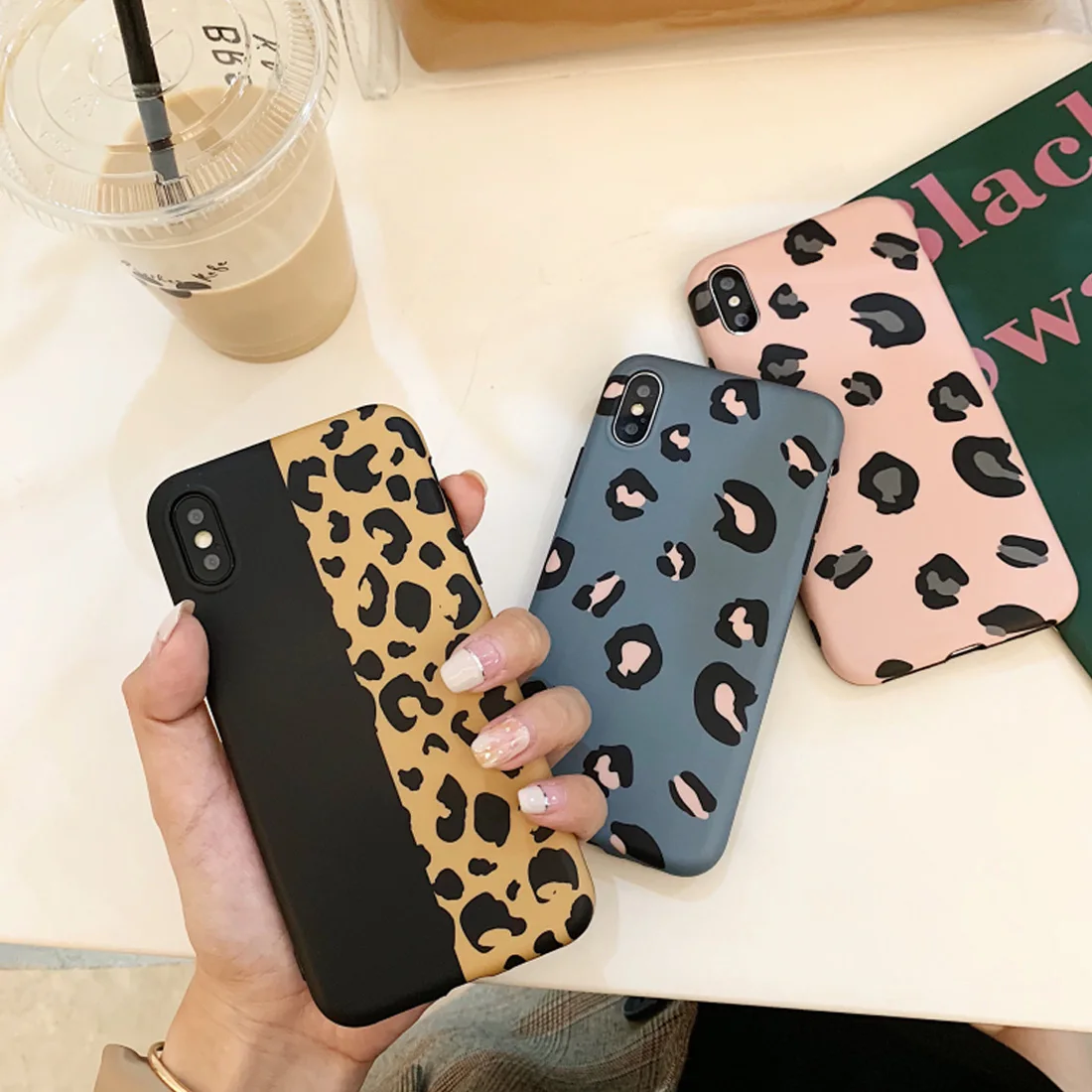 

Lovebay Leopard Print Phone Case Cover For Iphone XS Max XR X 8 7 Plus Luxury Soft Back Cases Colorful Fashion Capa Shell