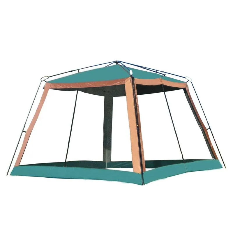 ZHUOAO новое поступление автоматическая ультрабольшая палатка 310*310*210 см для 4-6 человек, большая Пляжная палатка gazebo с 4 стенками