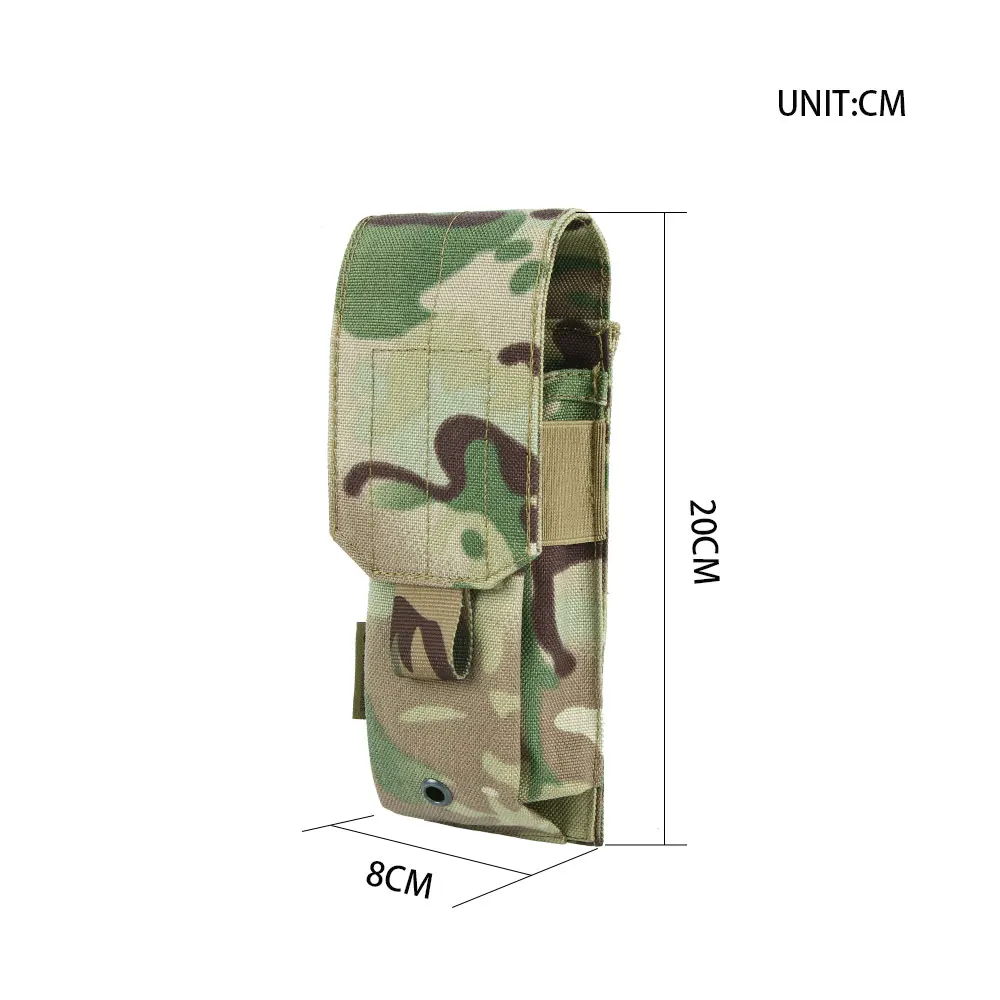 Отличный Элитный бизань EDC тактический одиночный штабелер M4 Журнал Сумка Военная уличная Охота патроны Сумка оборудование