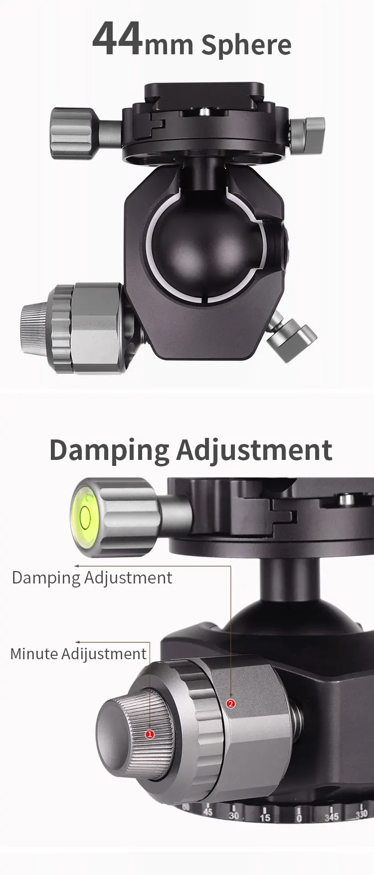 bola cabeça 360 graus panorama ballhead com