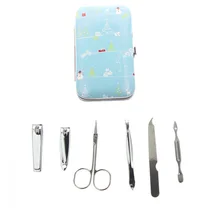 Мягкий чехол Снеговик набор инструментов для ухода за ногтями De Manicure Completo педикюр набор для женщин девочек детей мужчин праздник день рождения Рождество отличный подарок