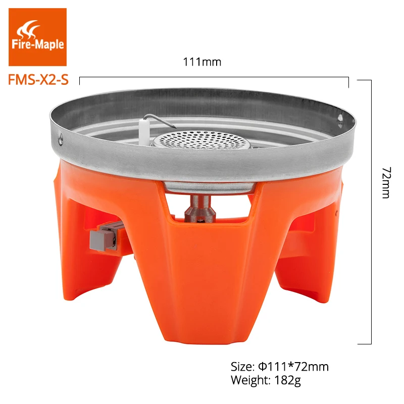 Fire Maple Stainless Steel One-Piece Portable Spare Outdoor Hiking Camping Stove For Fixed Star X2 