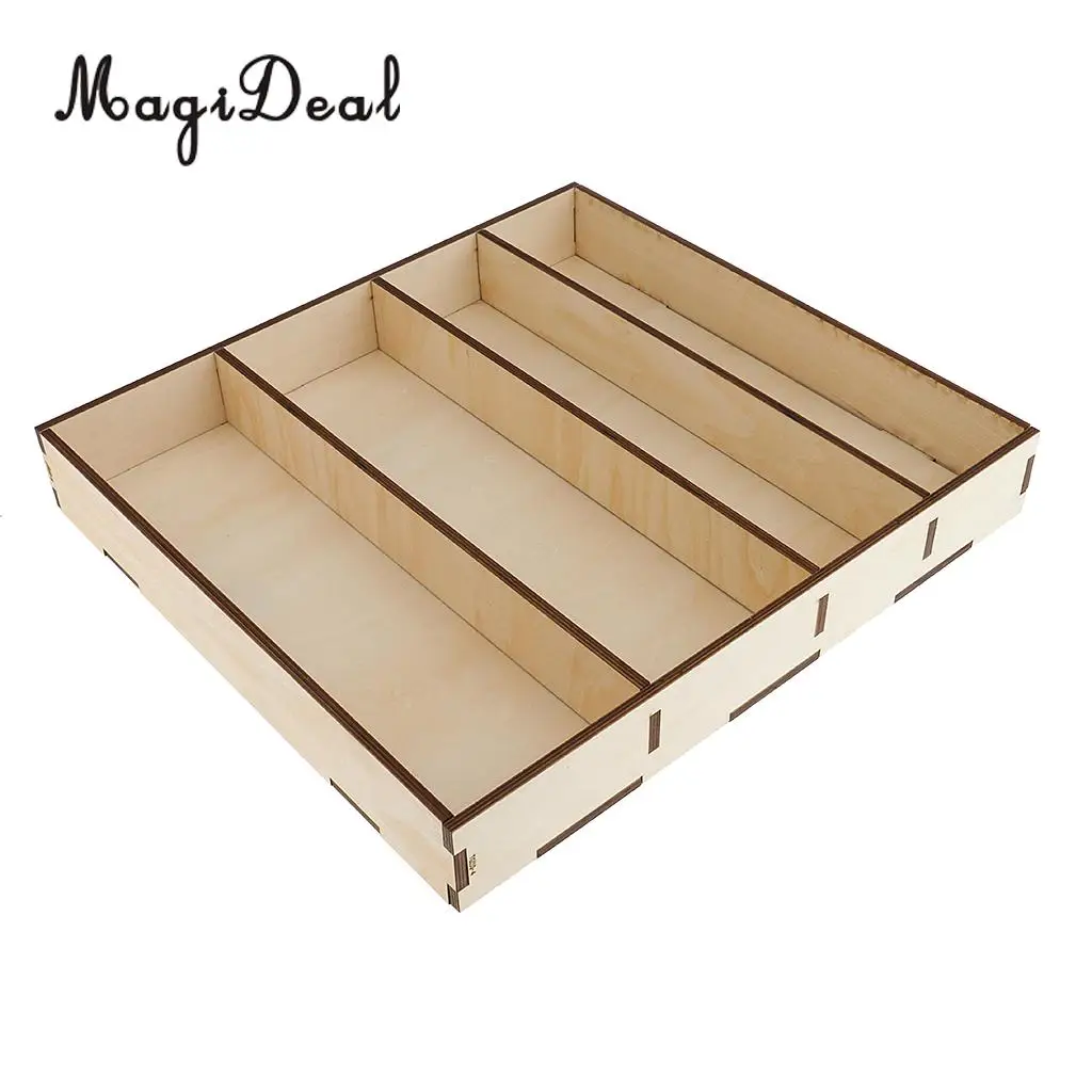 Multifunctional Wood Paint Bottles Rack Model Acrylic Painting Organizer Storage Holder Box for Storing Paints Brushes