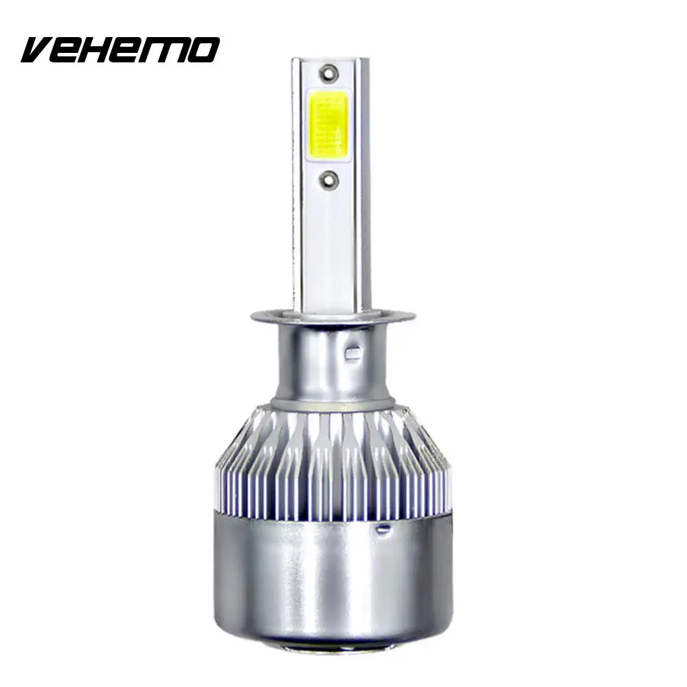 

Vehemo H1 1pc LED Headlight Automobile Front Lamp LED Fog Light High Power Universal Light Bulbs 6000K