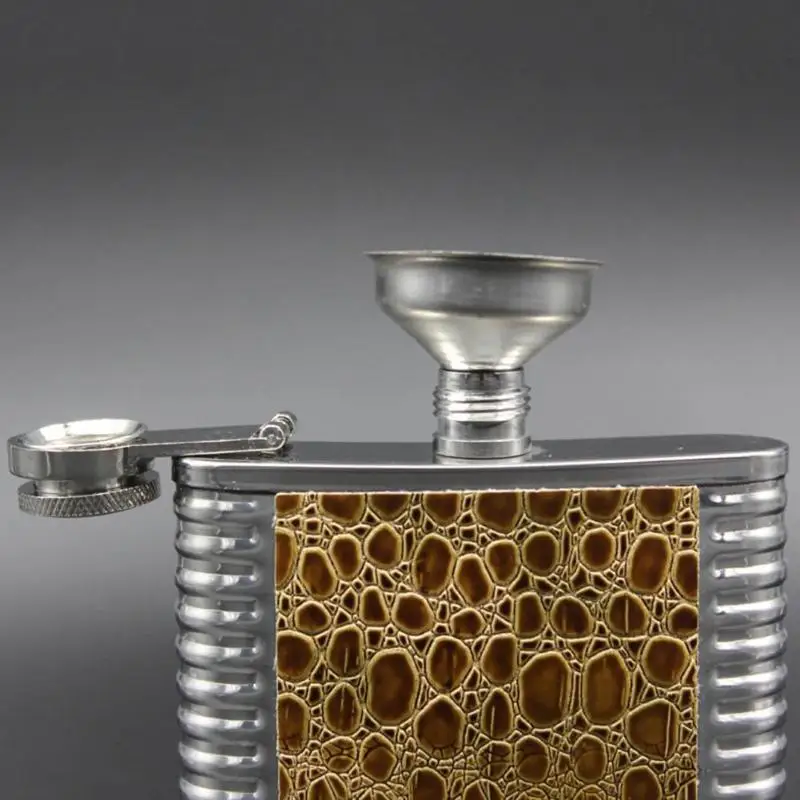 

Portable Stainless Steel Funnel for Hip Flask Transferring Liquid Wide Mouth Canning Hopper Filter Kitchen Funnel Accessories