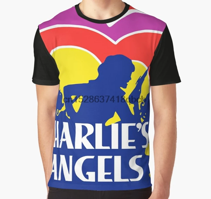 

All Over Print T Shirt Men tshirt CHARLIE'S ANGELS Big Print Full Print Women Graphic T-Shirt