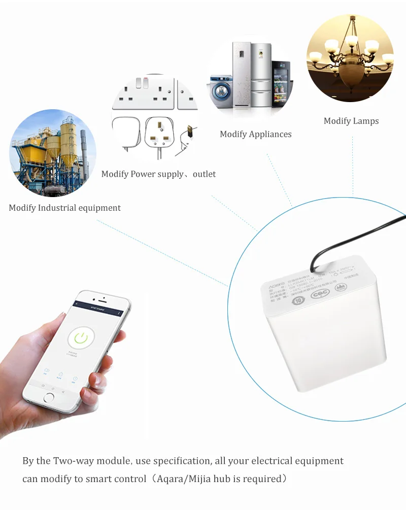  Xiaomi Aqara two-way Control Module Wireless Relay Switch Controller Smart Timer 2 Channels Work Fo - 33014653752