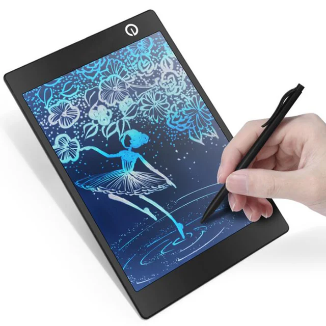 Cheap 9.7 Inch LCD Digital Writing Tablet Colorful Painting Art Board Electronics Handwriting Pads Drawing Graphic Tablets +Stylus Pen