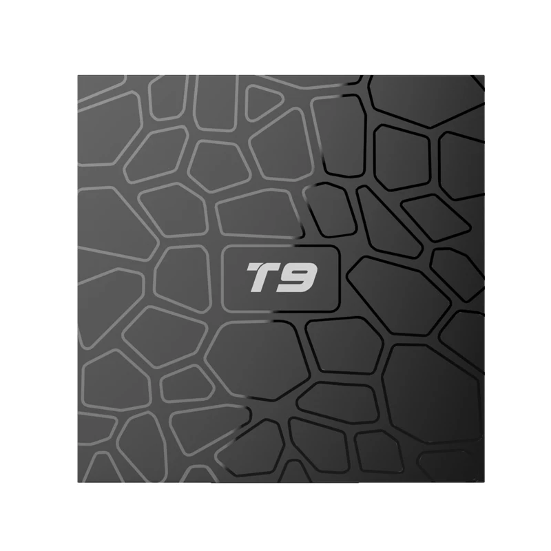 4G32G Android 9.0 Smart TV Box with LED Display 4GB RAM 32GB ROMRK3318 Quad Core Wifi 2.4G 3D 4K Bluetooth T9 Boxes Set Top Box