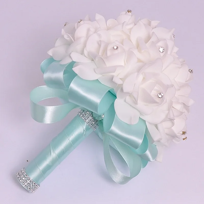 New cheerleading Pom Poms Pinch angle PE foam bouquet bride holding flower style