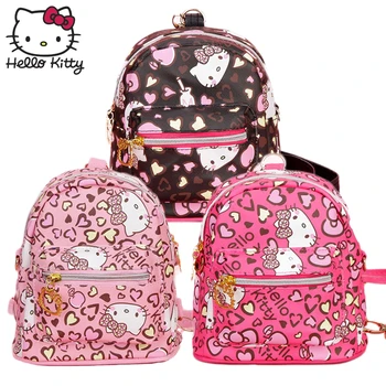 

Hello Kitty Bag Children's Kindergarten Baby Cartoon Small Class KT Shopping Backpack Waterproof Boy Girl Schoolbag Shoulder