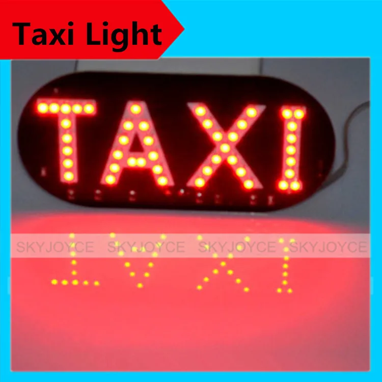 4Xled taxi light RED/WHITE/BLUE Car Auto Cab Sign Light Vehicles