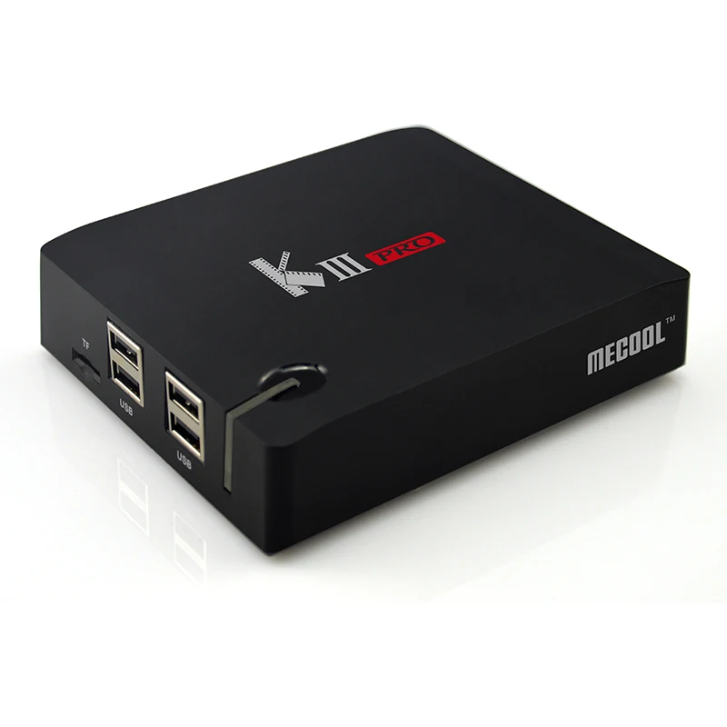 MECOOL KIII PRO DVB T2 S2 C Android 7 1 tv Box 3GB 16GB Amlogic S912 Восьмиядерный Wifi 4K Combo NEWCAMD Biss key