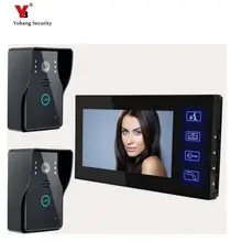 Yobang Security Freeship 7″Color TFT LCD Video Door Phone Video Doorbell Door Intercom With High Definition Home Security Camera
