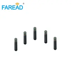 Мм x80pcs 2,12*12 мм RFID транспондер 125 кГц UID/ID64/Манчестер/уникальный/64 бит RFID стеклянные метки