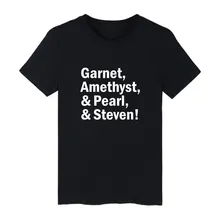 arnet,Amethyst,&Pearl,&Steven White Cotton T-shirt ood looking and Durable Men/Women Print design T-shirt with High quality